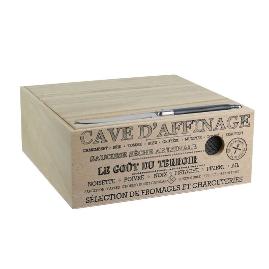 Cave À Saucisson En Bois Avec Couteau à Prix Carrefour