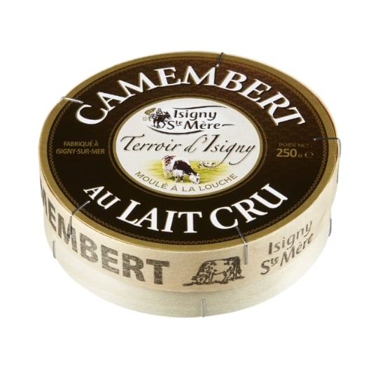 Camembert Au Lait Cru Isigny Ste Mere La Boite De 250 G à Prix Carrefour 