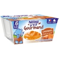 Desserts bébé 8+ mois chocolat NESTLE P'TIT GOURMAND - ShopAfrico