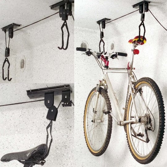ASCENCEUR À VÉLO, porte vélo plafond, support vélo, attache