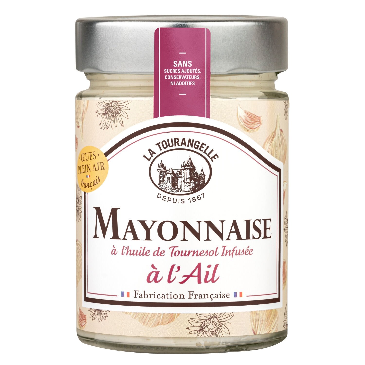 Mayonnaise traditionnelle LA TOURANGELLE : le pot de 270g à Prix Carrefour