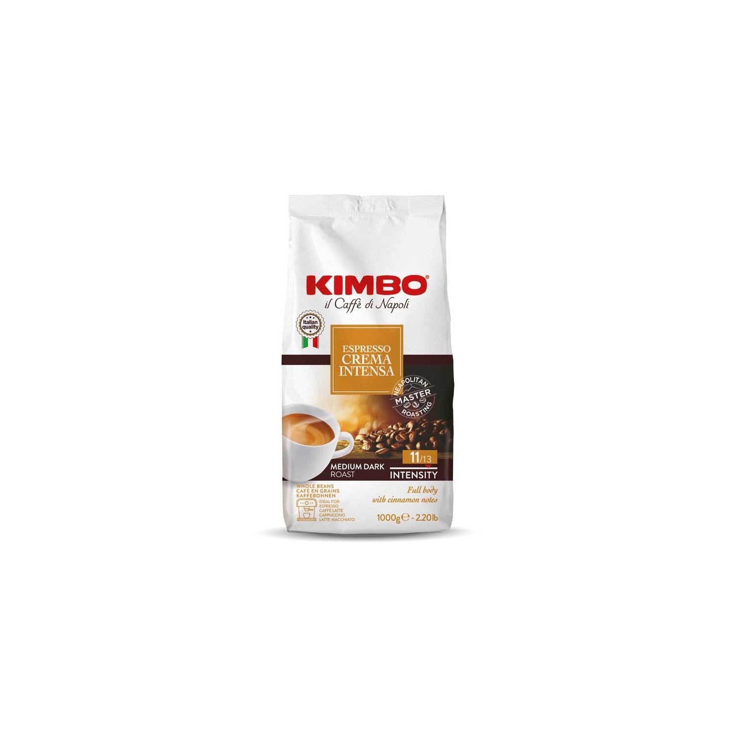 Acheter Café en grains Kimbo INTENSO (1KG) en ligne