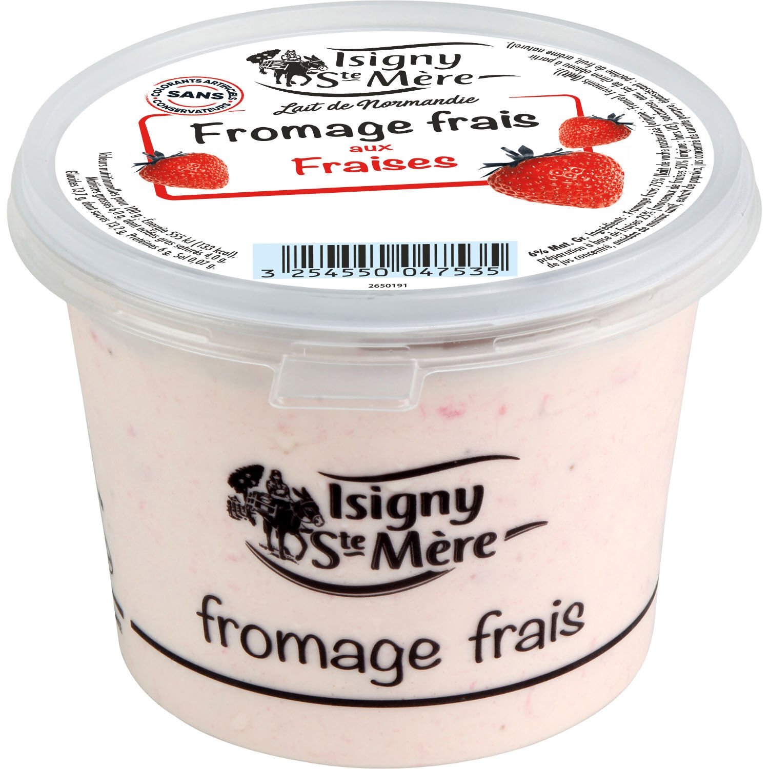 Fromage Frais Fraises Isigny Ste Mere Le Pot De 500g à Prix Carrefour 