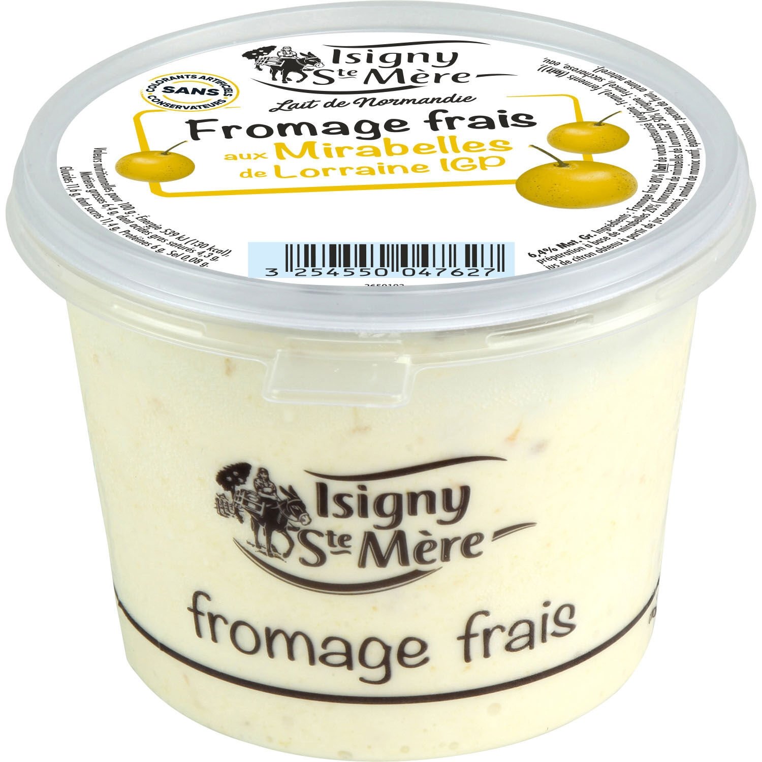 Fromage Frais Mirabelles Isigny Ste Mere Le Pot De 500 G à Prix Carrefour 