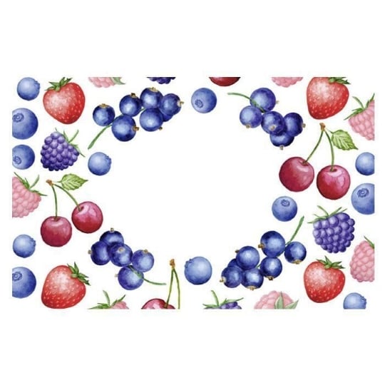 300 Étiquettes À Confiture - Motifs Fruits Rouges à Prix Carrefour