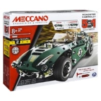 Meccano - Voiture de rallye à construire 10 en 1 de la gamme STIM avec  roues et pièces mobiles