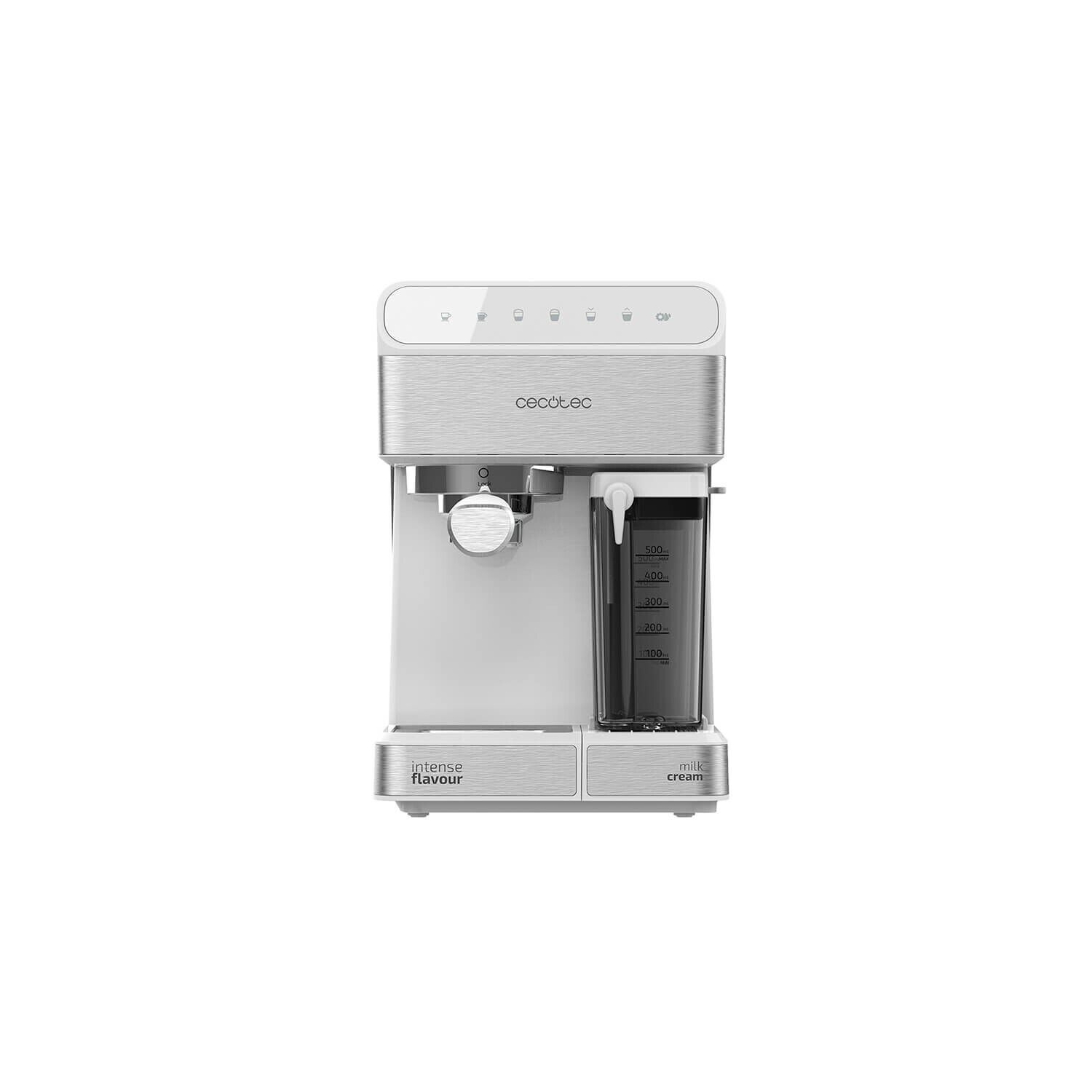 Machine à café semi-automatique Power Instant-ccino 20 Chic Serie Bianca  Cecotec