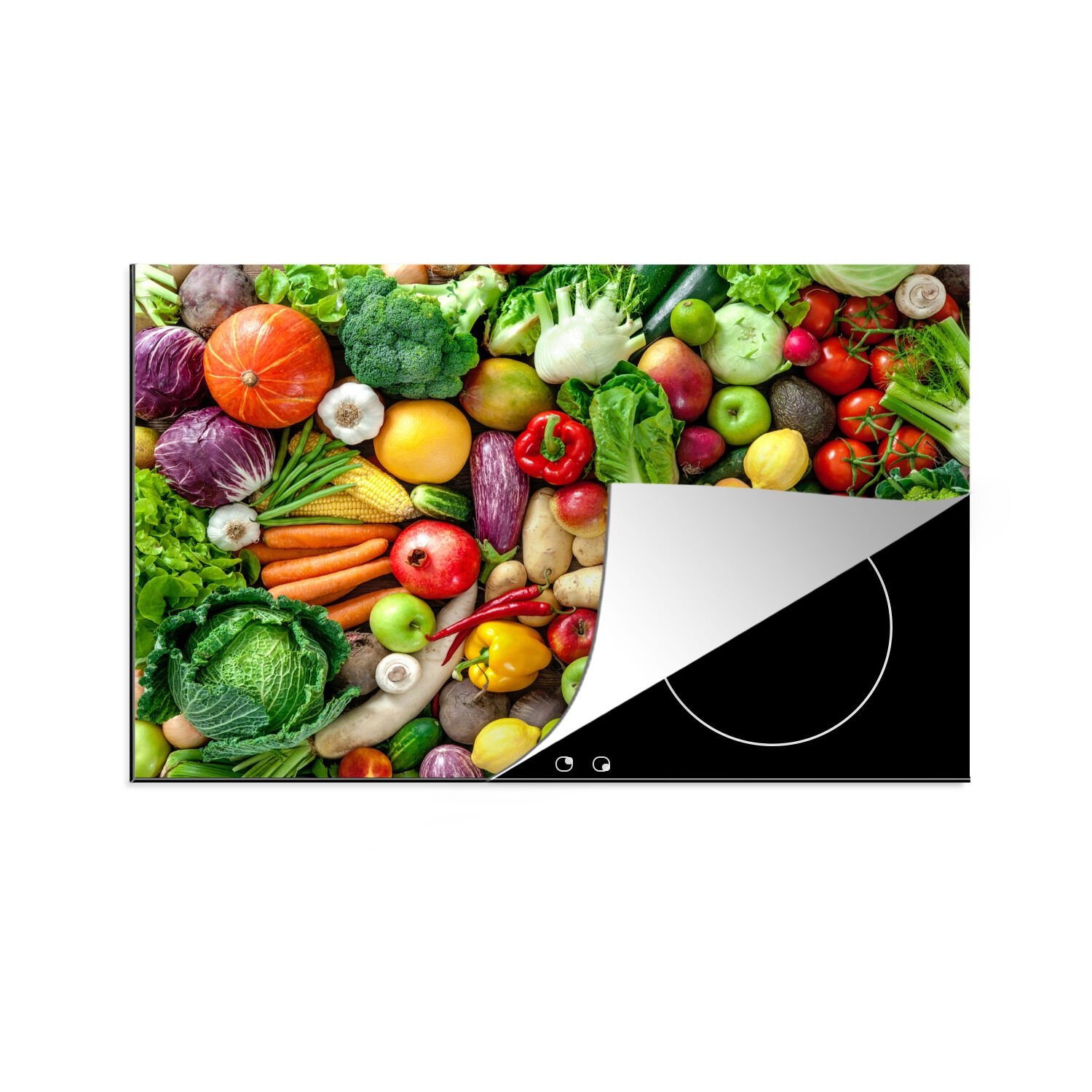 Tapis Plaque Induction Légumes - Fruits - Couleurs Protection Plaque  Induction 80x52 à Prix Carrefour