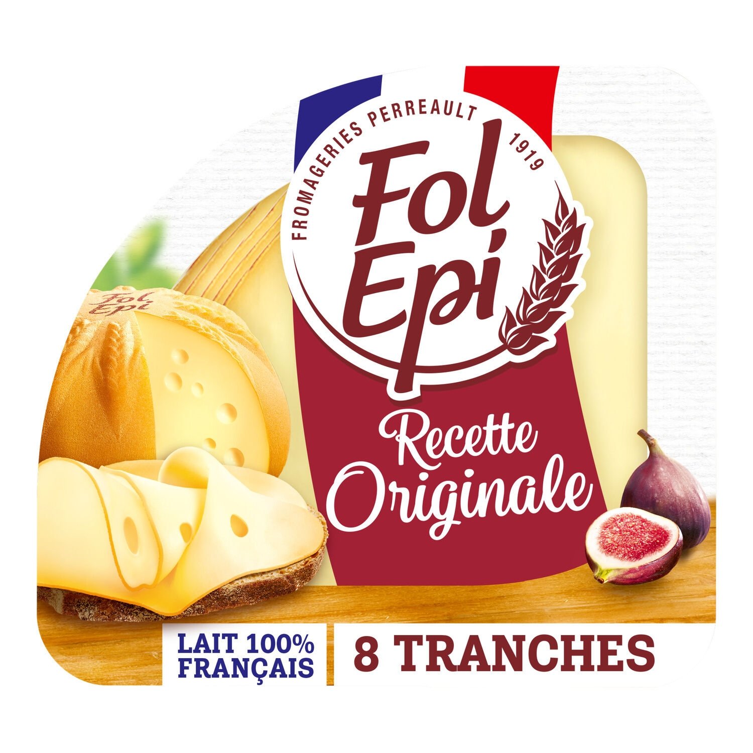 Fromage En Tranches Tendre Et Fruité Fol Epi La Barquette De 8 Tranches 150g à Prix Carrefour 