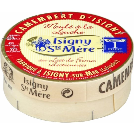 Camembert Disigny Isigny Ste Mere La Boite De 250 G à Prix Carrefour 