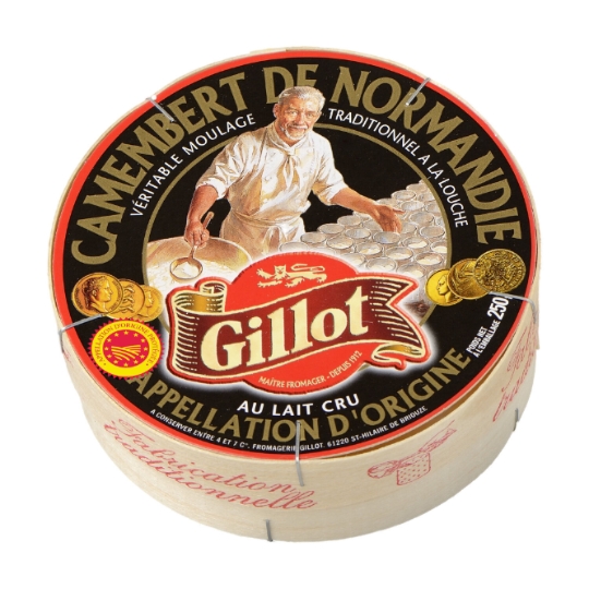 Camembert Au Lait Cru Aop Gillot La Boite De 250 G à Prix Carrefour 