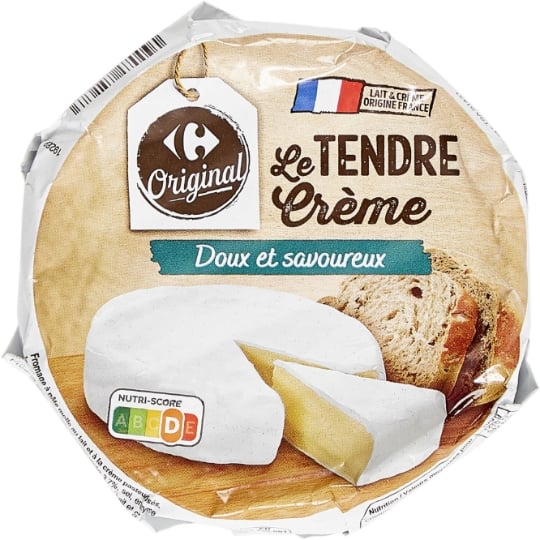 Fromage Le Tendre Créme Carrefour Le Fromage De 250g à Prix Carrefour 