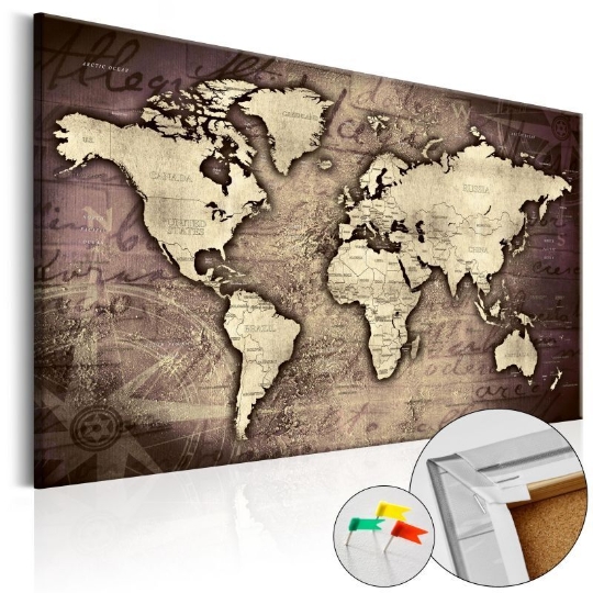 Carte du monde en liège - 13,56 €