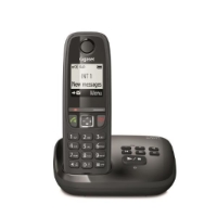 Téléphone fixe sans fil répondeur GIGASET AS470A SOLO REP NOIR