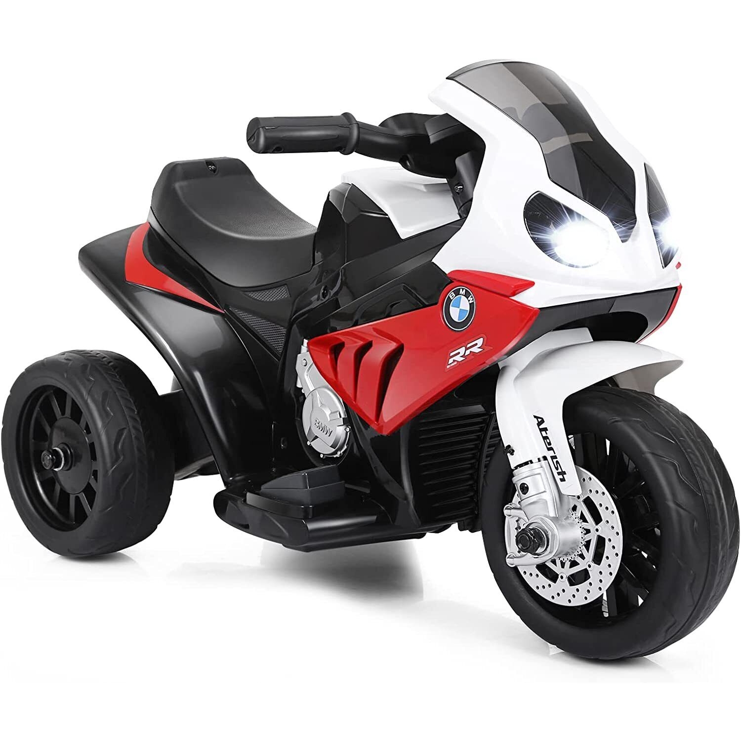Moto Electrique Pour Enfants Scooter 6 V À 3 Roues Avec Phares Led 37-84  Mois Charge Max.:25 Kg Rose à Prix Carrefour
