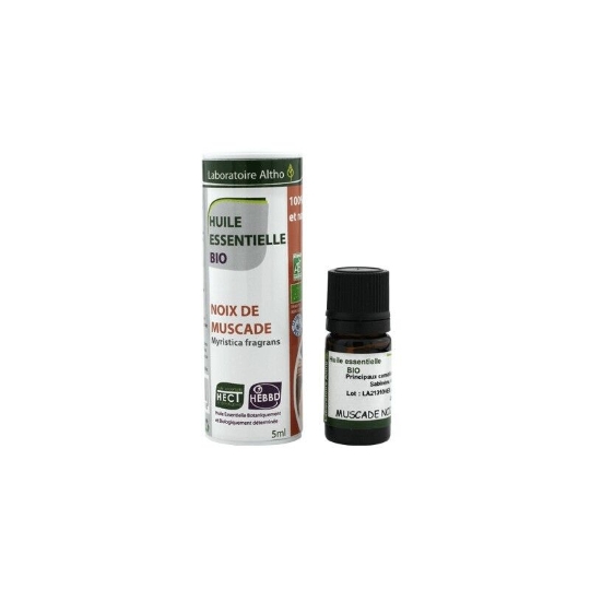 Huile essentielle de Noix de muscade bio (Myristica Fragans) - 10 ml